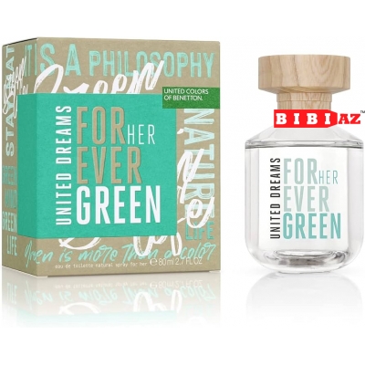 Benetton United Dreams Forever Green For Her edt 80ml