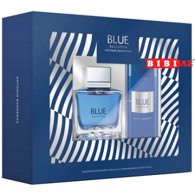 Antonio Banderas Blue seduction for men set 244